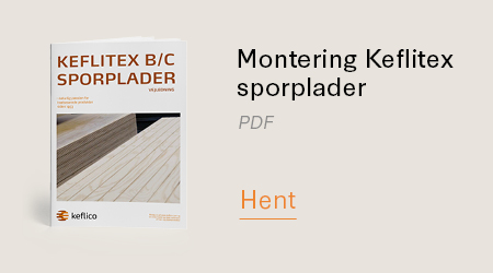 Montagevejledning Keflitex